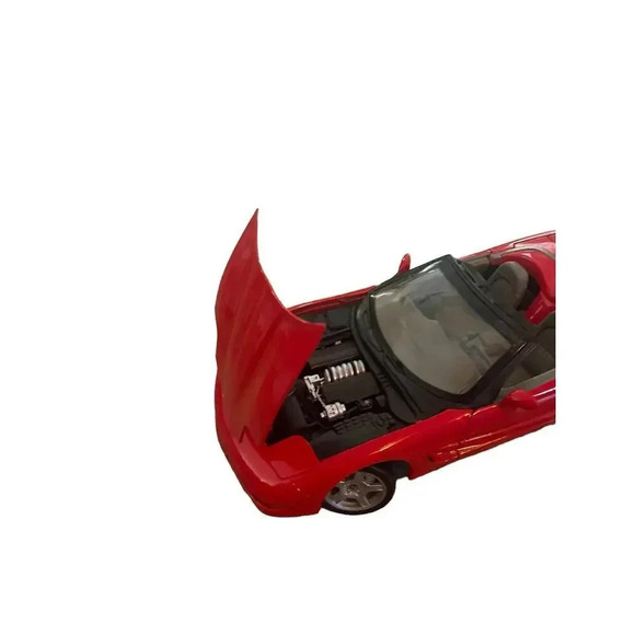 WELLY 1999 Red Chevrolet CORVETTE Convertible #2111 Model Car 1:18 - Picture 3 of 9